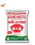 Aji-no-moto Tasting Salt 100gm small red and white sachet showing the crystalline monosodium glutamate (MSG) texture.