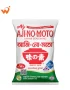 Aji-no-moto Tasting Salt 40gm small red and white sachet showing the crystalline monosodium glutamate (MSG) texture.