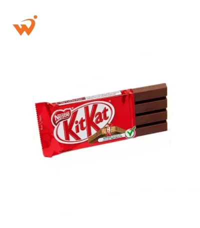 Nestle KitKat 4 Finger 36.5gm bar in its classic bright red wrapper, showing four breakable chocolate-covered wafer fingers.