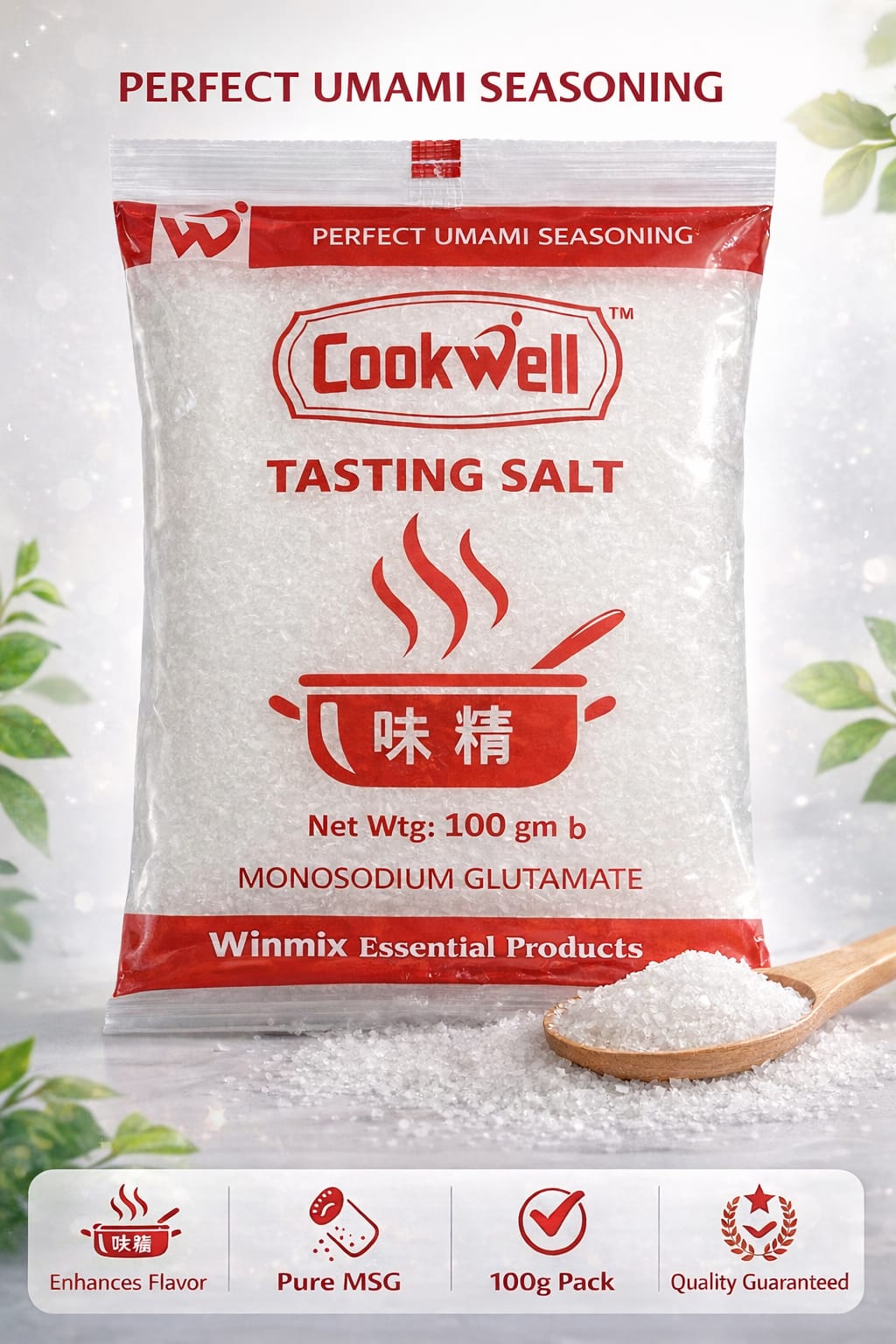 Tasting Salt Cookwell 100gm Tasting Salt Cookwell 100gm