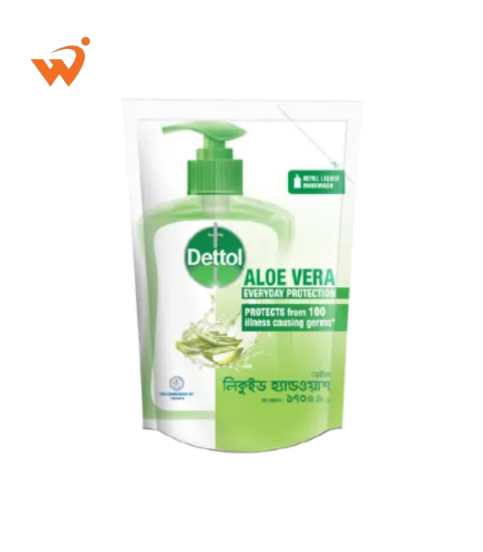 Dettol Aloe Vera Hand Wash 170ml