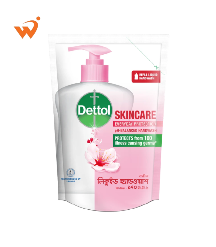 Dettol Hand Wash Skincare 170ml Refill