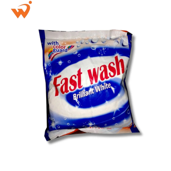 Fast Wash Brilliant White Detergent Powder 500gm