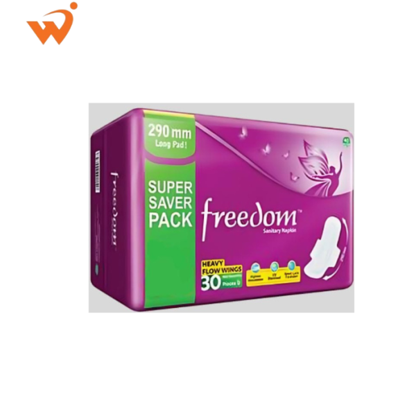 Freedom Heavy Flow Wings 30 pads