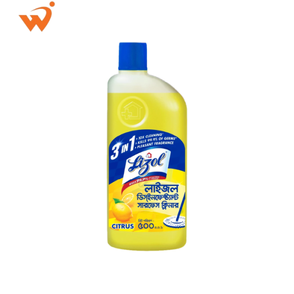 Lizol Surface Cleaner Citrus 500ml