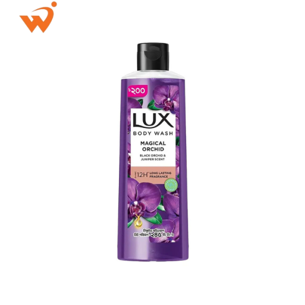 Lux Body Wash Black Orchid Scent & Juniper Oil 245ml