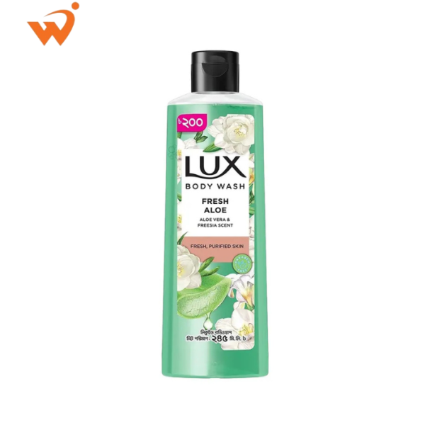 Lux Body Wash Freesia Scent & Aloe Vera 245ml
