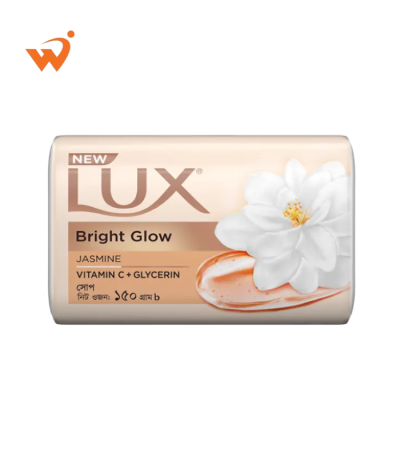 Lux Bright Glow Jasmine Soap 150gm