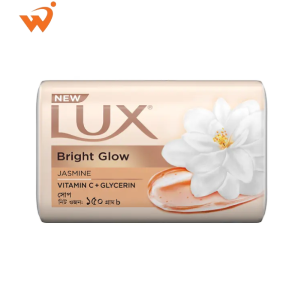 Lux Bright Glow Jasmine Soap 150gm