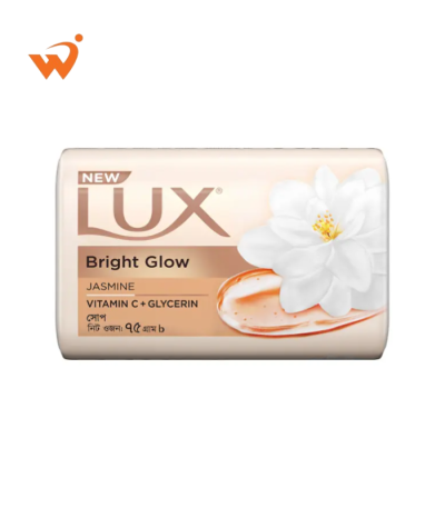 Lux Bright Glow Jasmine Soap 75gm