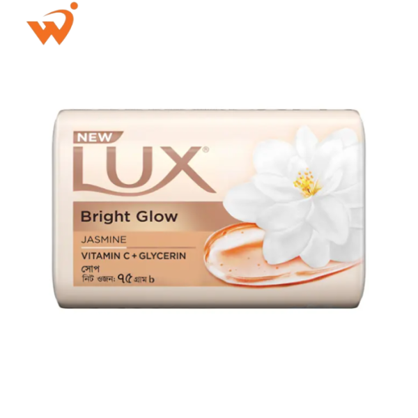 Lux Bright Glow Jasmine Soap 75gm