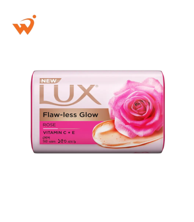 Lux Flaw Less Glow Rose Soap 150gm