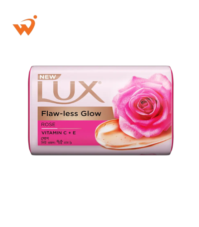 Lux Flaw Less Glow Rose Soap 75gm