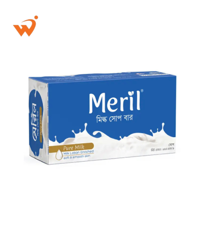 Meril Milk Soap Bar Pure Milk 150gm