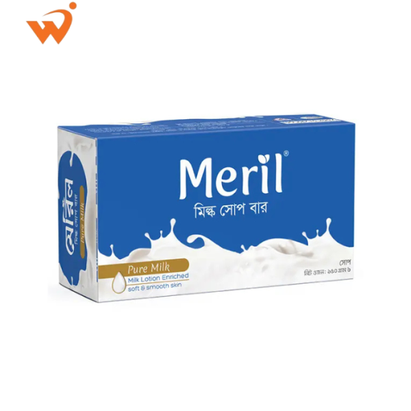 Meril Milk Soap Bar Pure Milk 150gm