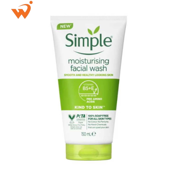 Simple Moisturizing Facial Wash 150ml IN