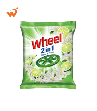 Wheel Clean & Fresh 2in1 Detergent Powder 500gm