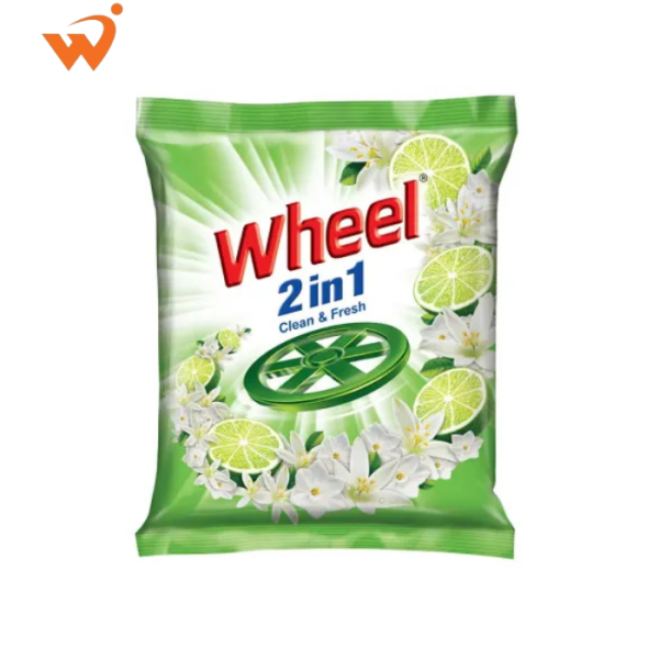 Wheel Clean & Fresh 2in1 Detergent Powder 500gm