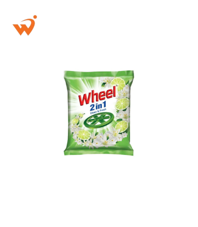 Wheel-Clean-Fresh-2in1-Detergent-Powder-500gm