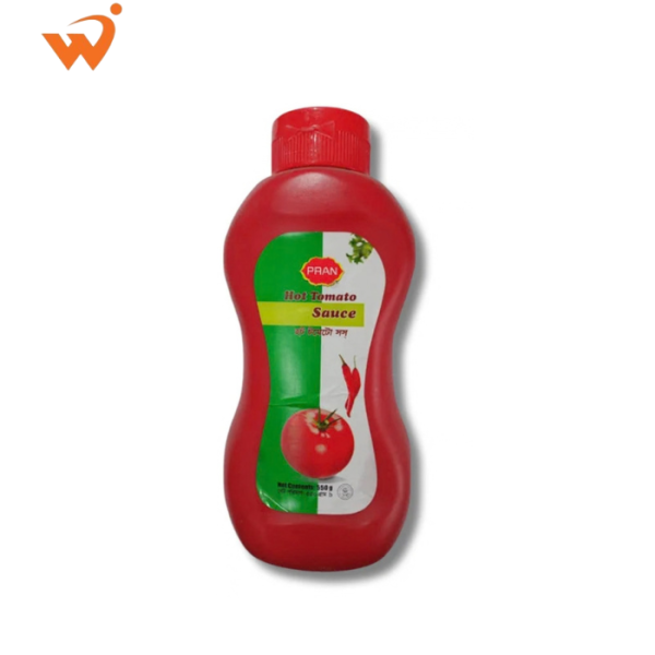 Pran Hot Tomato Sauce 500(±50)gm