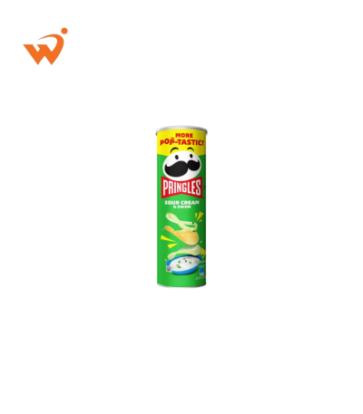 Pringles Sour Cream & Onion Chips 134gm